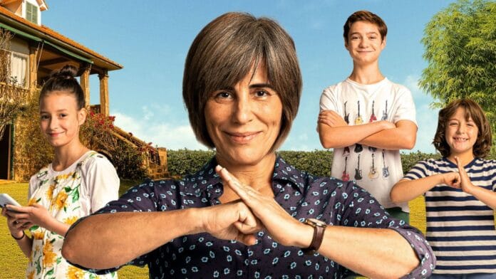 foto de gloria pires em filme vovó ninja