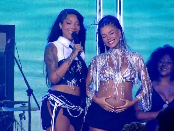 Ludmilla e Brunna Gonçalves revelaram nome da filha no BBB 25