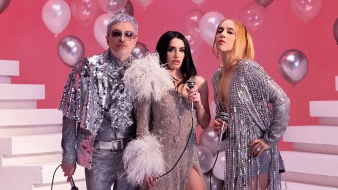 foto de divulgação do single novo de Lali com Miranda