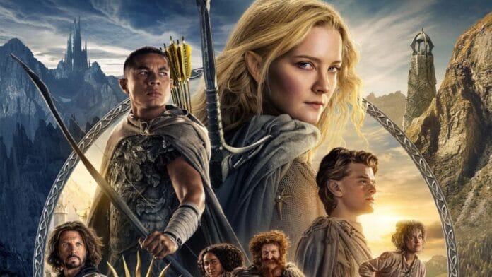 poster da série O Senhor dos Anéis: Os Anéis de Poder