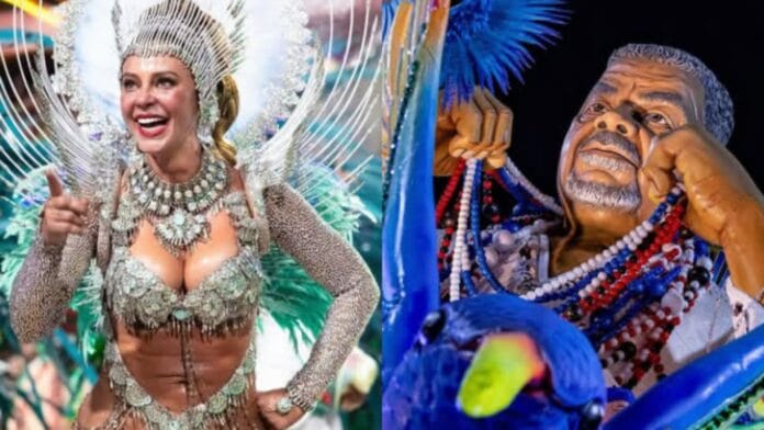 Paolla Oliveira se despede da Sapucaí na Grande Rio e Beija-Flor desfila com enredo sobre Laíla