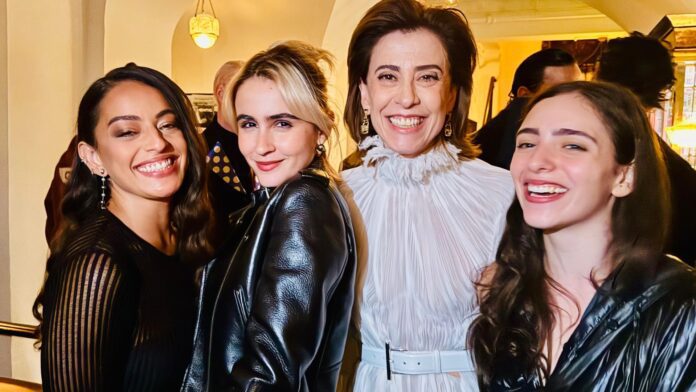 Fernanda Torres, Pri Helena e equipe de 