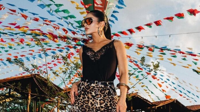 a influencer Mileide Mihaile dá inicio aos festejos do São João 2025