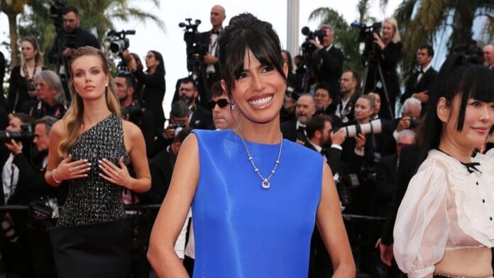 A modelo Anttónia fez sua estreia em grande estilo no Festival de Cannes neste fim de semana