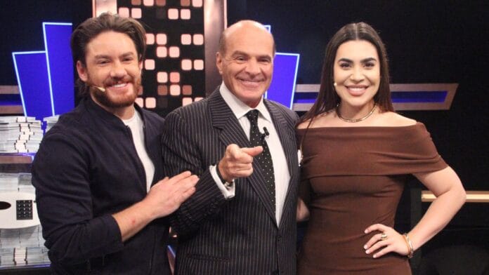 Naiara Azevedo e Leonardo Miggiorin são os convidados do 