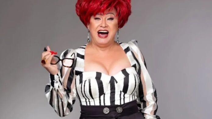 a atriz e humorista Nany People se apresenta no Rio de Janeiro