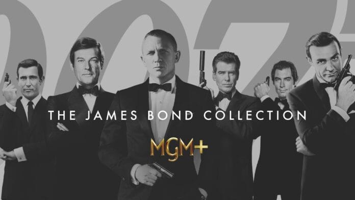 Mais de 20 filmes do James Bond chegaram ao MGM+ em junho