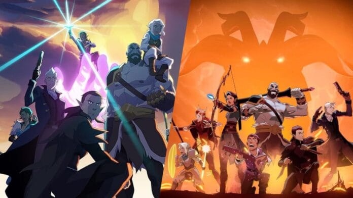 A Lenda de Vox Machina ganha 5° e última temporada. 4° temporada estreia em breve no Prime Video