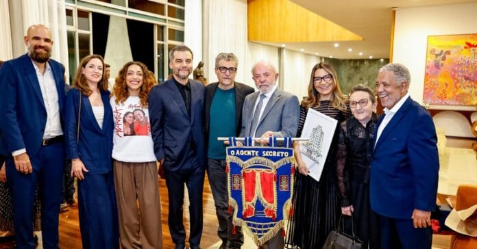 “O Agente Secreto” ganhou sessão especial no Palácio da Alvorada nesta quinta-feira, 7.