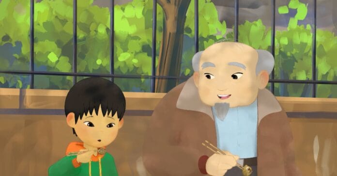 animação “Eu e Meu Avô Nihonjin”, dirigido por Célia Catunda, criadora de “O Show da Luna!” e “Peixonauta”